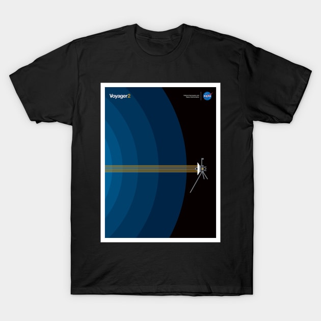 Voyager 2 Poster T-Shirt by headrubble